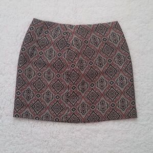 H&M Patterned short skirt